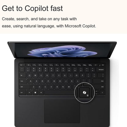 Microsoft Surface Laptop 7 AI Copilot+ PC for Business (13.8" 2K+ Touchscreen, Snapdragon X Plus (> Intel i7-1355U), 16GB DDR5, 1TB SSD), 20-Hr Long Battery Life, IR Webcam, Wi-Fi 7, Windows 11, Black