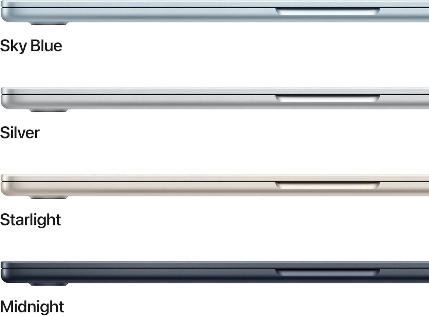 Apple 2026 MacBook Air 15-inch Laptop with M5 chip: Built for AI, 15.3-inch Liquid Retina Display, 16GB Unified Memory, 512GB SSD, 12MP Center Stage Camera, Touch ID, Wi-Fi 7; Sky Blue