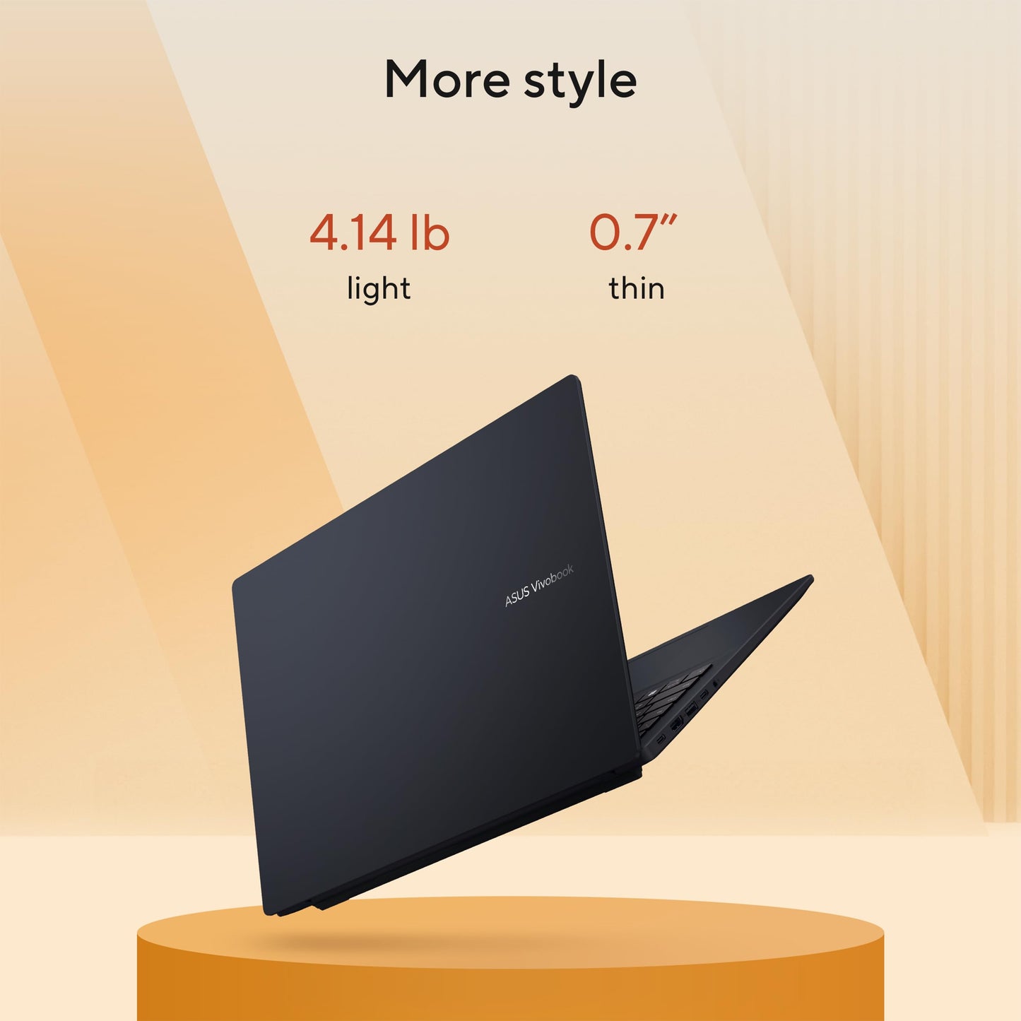 ASUS Vivobook 14 Laptop, Copilot+ PC, 14” WUXGA 60Hz Display, AMD Ryzen AI 7 350 with XDNA NPU, AMD Radeon Graphics, 16GB RAM, 512GB SSD, Platinum Gold, M1407KA-PS74