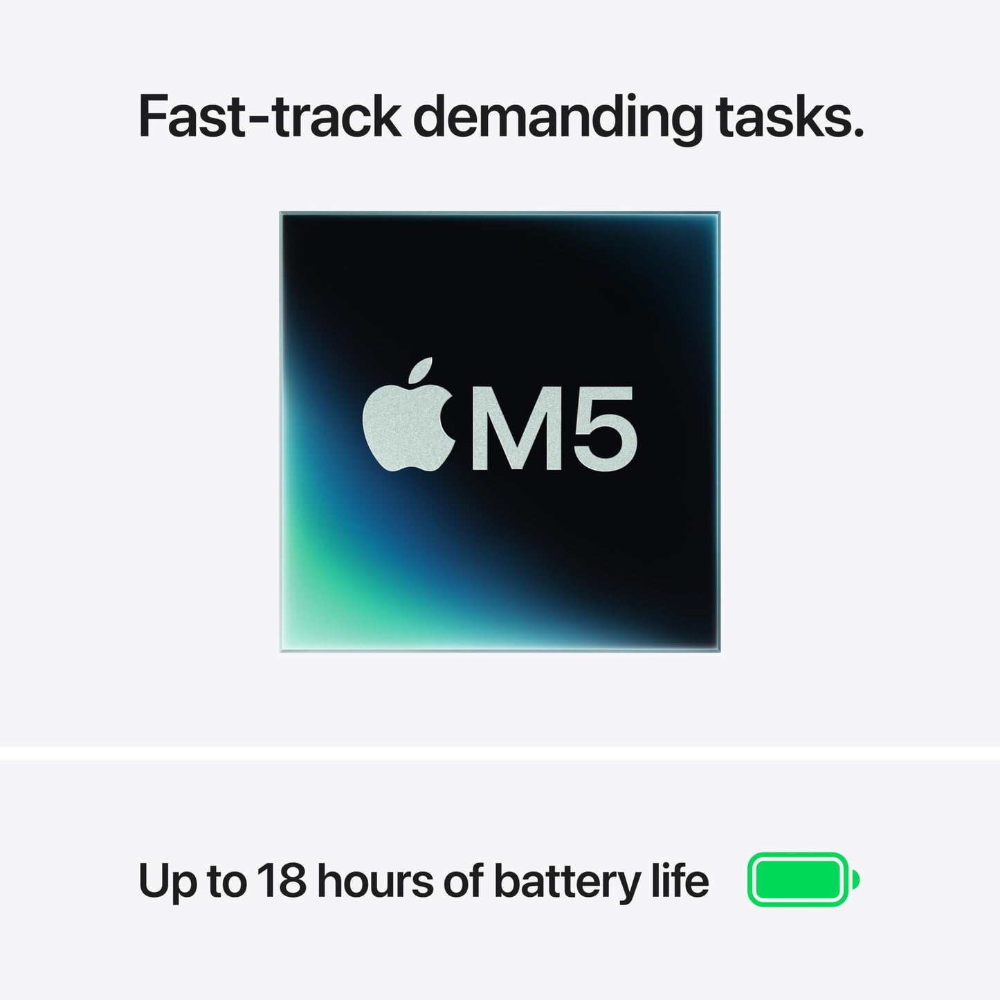 Apple MacBook Air 13-inch Laptop with M5 chip: 13.6-inch Liquid Retina Display, 24GB Unified Memory, 512GB SSD; Midnight