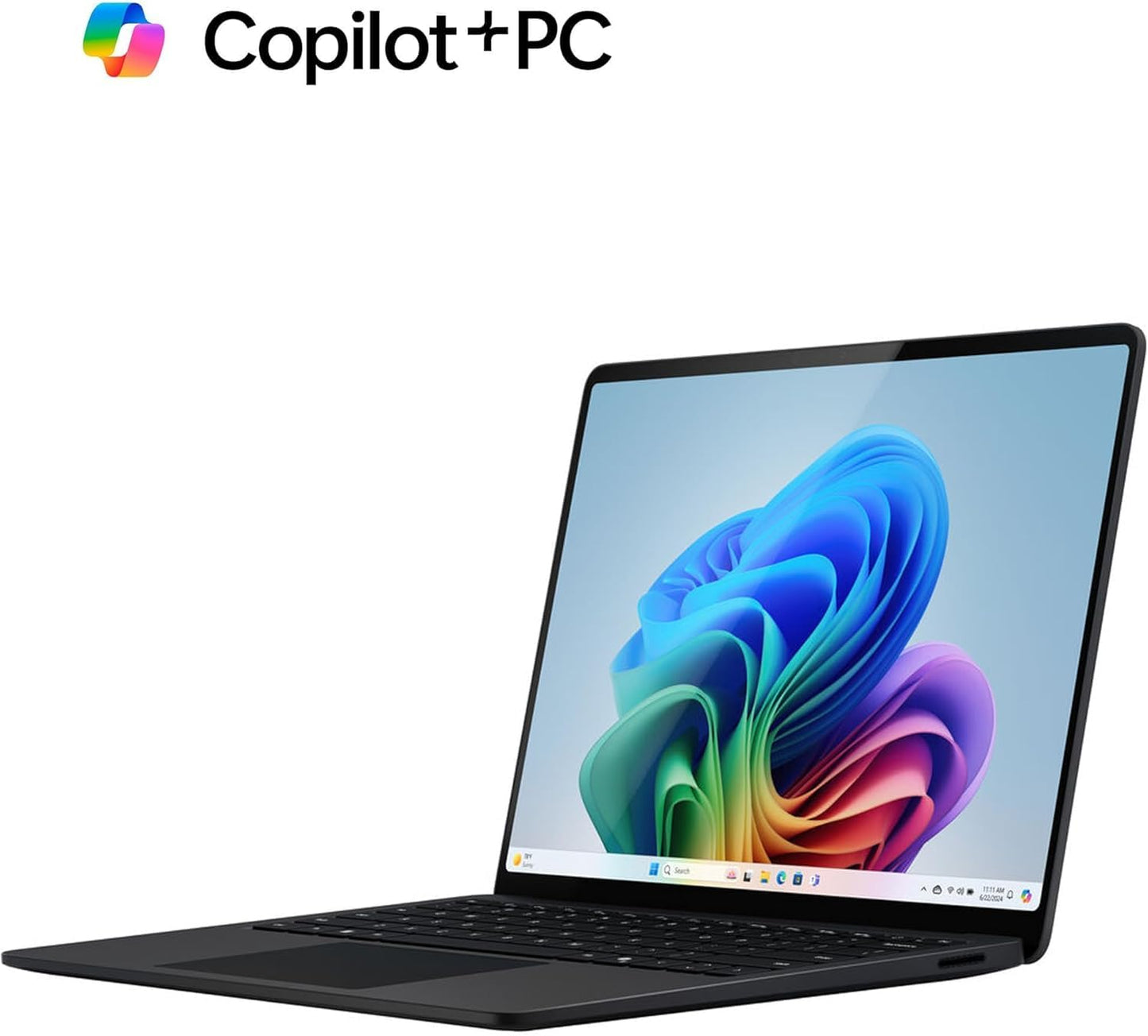Microsoft Surface Laptop 7 AI Copilot+ PC for Business (13.8" 2K+ Touchscreen, Snapdragon X Plus (> Intel i7-1355U), 16GB DDR5, 1TB SSD), 20-Hr Long Battery Life, IR Webcam, Wi-Fi 7, Windows 11, Black