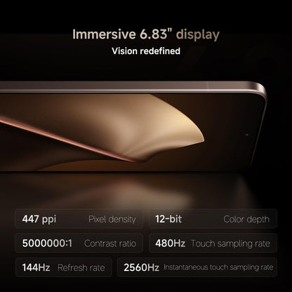 XIAOMI 15T PRO Ai 5G (Compatible with Tmobile Mint Tello & Global) (512GB + 12GB) NFC Global ROM Unlocked 50MP Triple Pro Leica Cam eSIM 6.83" 144Mhz Model 2506BPN68G Liberado (Mocha Gold)