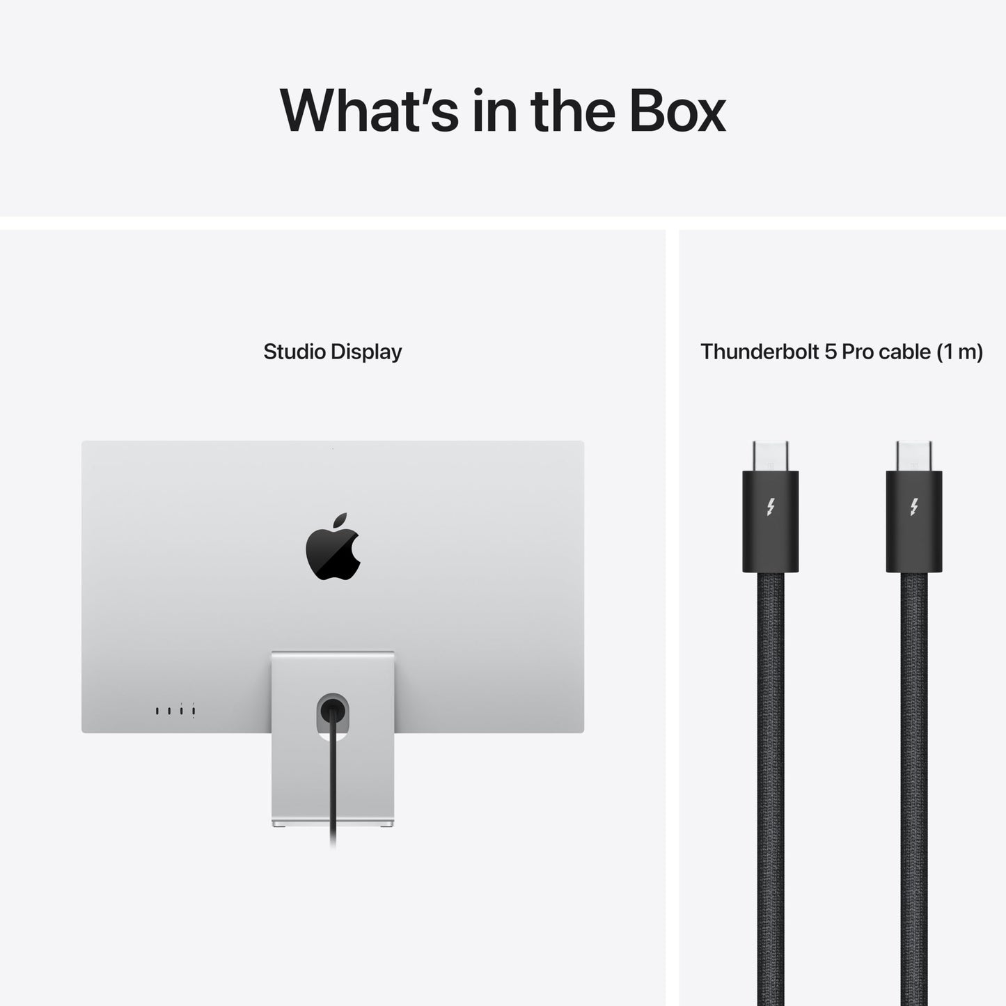 Apple Studio Display: Nano-Texture Glass, VESA Mount Adapter