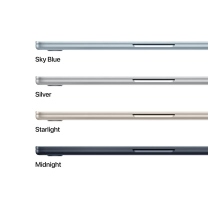 Apple MacBook Air 13-inch Laptop with M5 chip: 13.6-inch Liquid Retina Display, 24GB Unified Memory, 512GB SSD; Midnight