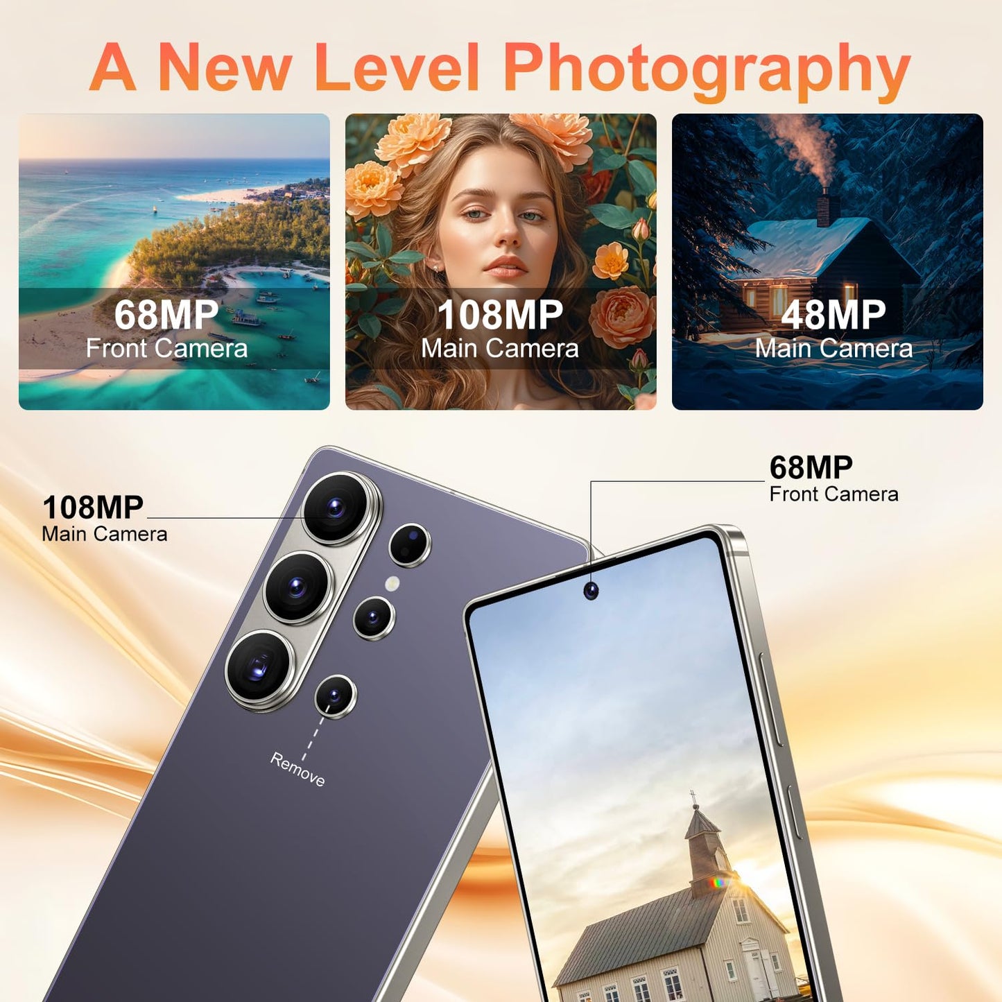 26 Ultra 16+1TB Smartphone -6.99-inch Display, Built-in Pen,Android 15, 7000mAh Battery, 68MP+108MP Dual Camera/Dual SIM/Fingerprint Lock/Face (Green)