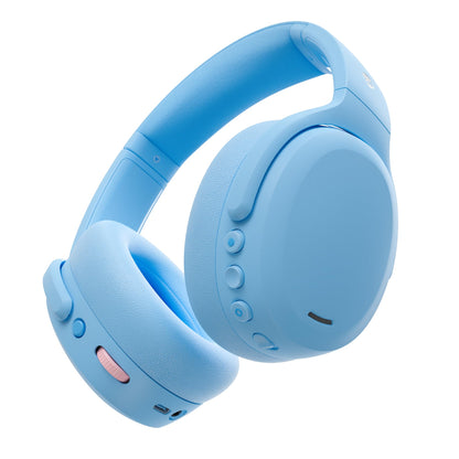 Skullcandy Crusher ANC 2 Wireless Over-Ear Bluetooth Headphones with Multi-Sensory Bass, Active Noise Cancelling, Up to 60 Hours Battery, Microphone for iPhone Android - True Black