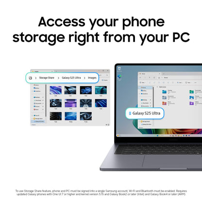 Samsung 16” Galaxy Book6 Ultra U7 PC Laptop Computer, NVIDIA 5060 Intel Processor, 32GB/1TB, Dynamic AMOLED 2X Display, Advanced Cooling, Slim, 2 Year Warranty, Gray