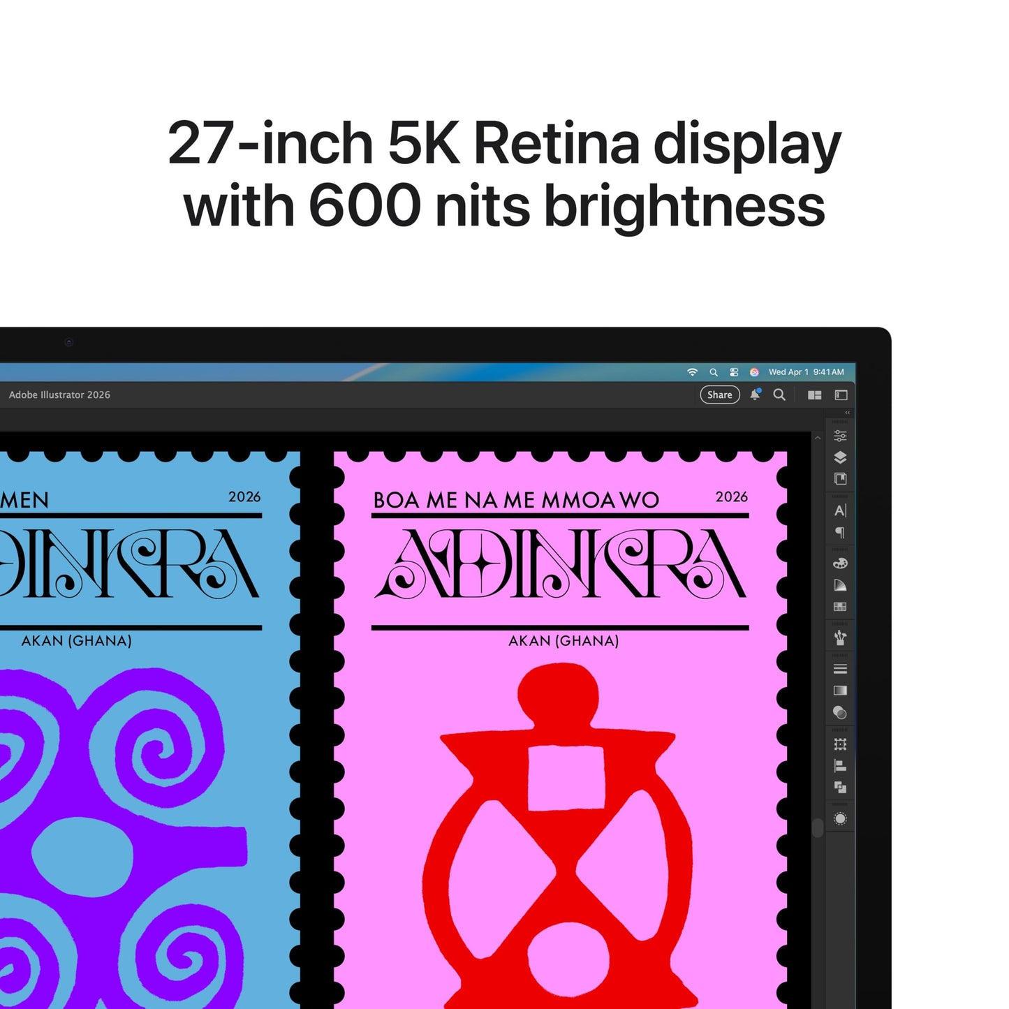 Apple Studio Display: Nano-Texture Glass, VESA Mount Adapter