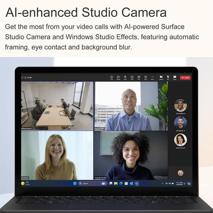 Microsoft Surface Laptop 7 AI Copilot+ PC for Business (13.8" 2K+ Touchscreen, Snapdragon X Plus (> Intel i7-1355U), 16GB DDR5, 1TB SSD), 20-Hr Long Battery Life, IR Webcam, Wi-Fi 7, Windows 11, Black