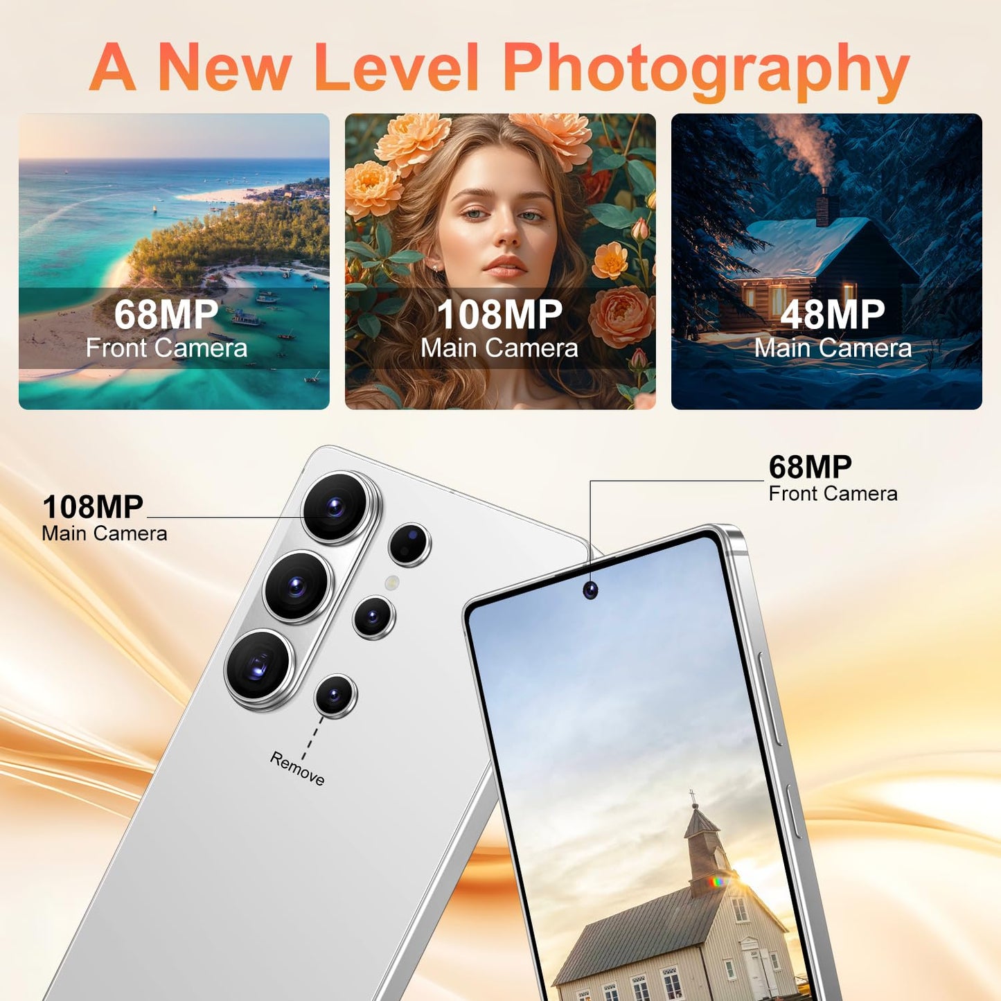 26 Ultra 16+1TB Smartphone -6.99-inch Display, Built-in Pen,Android 15, 7000mAh Battery, 68MP+108MP Dual Camera/Dual SIM/Fingerprint Lock/Face (Green)