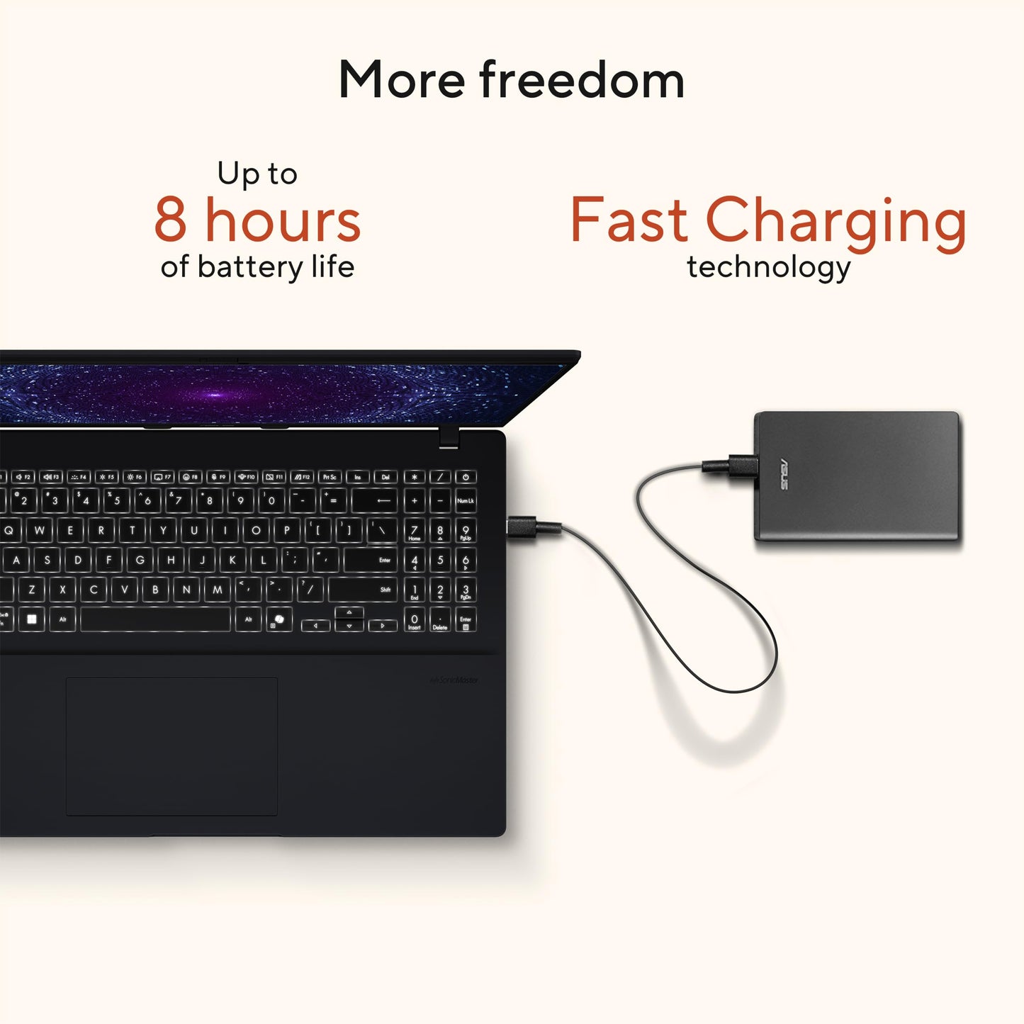 ASUS Vivobook 14 Laptop, Copilot+ PC, 14” WUXGA 60Hz Display, AMD Ryzen AI 7 350 with XDNA NPU, AMD Radeon Graphics, 16GB RAM, 512GB SSD, Platinum Gold, M1407KA-PS74