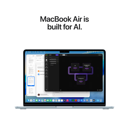 Apple MacBook Air 13-inch Laptop with M5 chip: 13.6-inch Liquid Retina Display, 24GB Unified Memory, 512GB SSD; Midnight