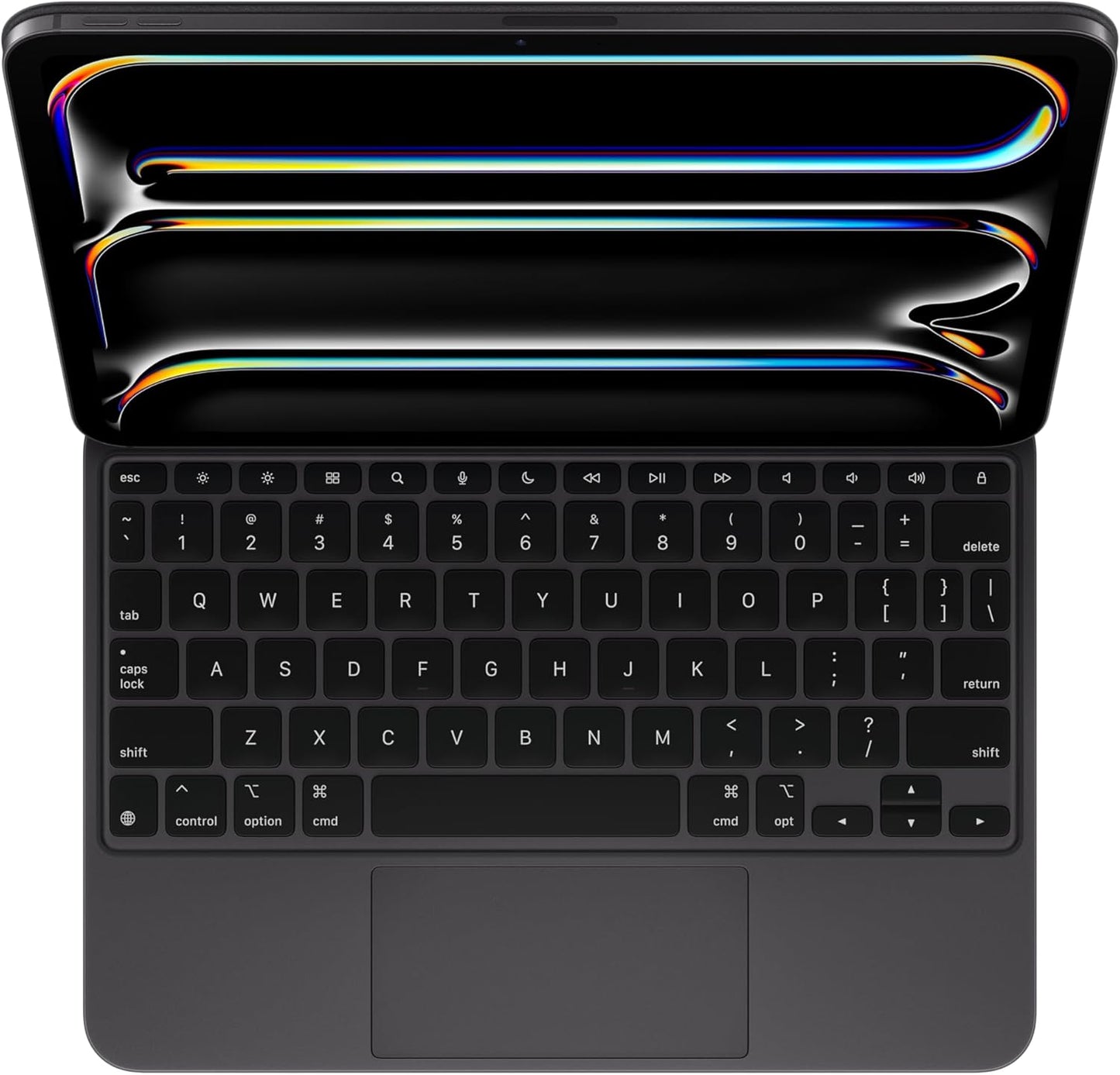 Apple iPad Magic Keyboard Case for iPad Pro 11-inch (M4 and M5), Great Typing Experience, Built-in Trackpad, Function Row, US English - Black