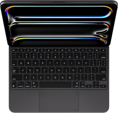 Apple iPad Magic Keyboard Case for iPad Pro 11-inch (M4 and M5), Great Typing Experience, Built-in Trackpad, Function Row, US English - Black