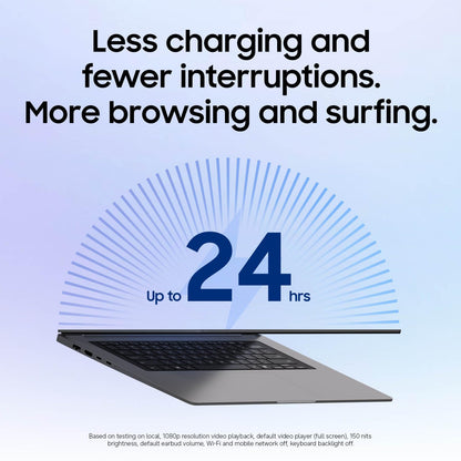 Samsung 16” Galaxy Book6 Ultra U7 PC Laptop Computer, NVIDIA 5060 Intel Processor, 32GB/1TB, Dynamic AMOLED 2X Display, Advanced Cooling, Slim, 2 Year Warranty, Gray