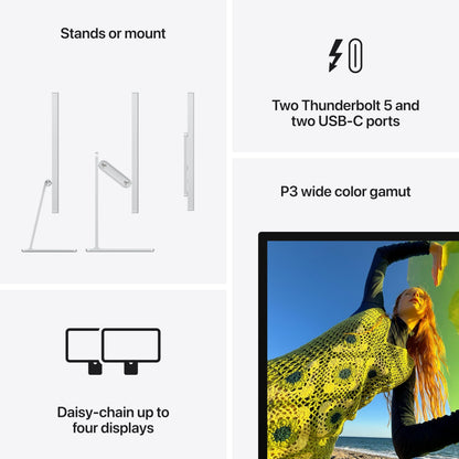 Apple Studio Display: Nano-Texture Glass, VESA Mount Adapter