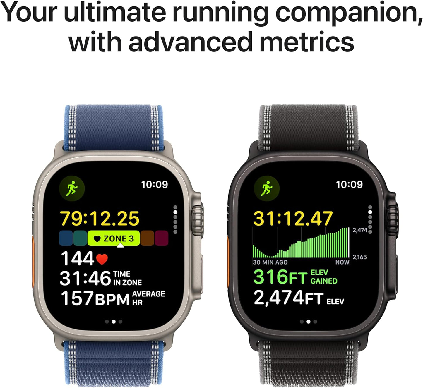 Apple Watch Ultra 3 [GPS + Cellular 49mm] Running & Multisport Smartwatch w/Rugged Titanium Case w/Natural Titanium Milanese Loop - L. Satellite Communications, Advanced Health & Fitness Tracking